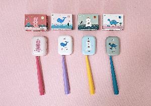 국산 UVC 미니 충전식 무선 휴대용 칫솔 살균기 소독기 건조기 (가정용 여행용 캠핑 사무실 학교 유치원 1인용) 기업체 행사 창립기념일 학교 유치원 단체주문 대량주문 고급선물